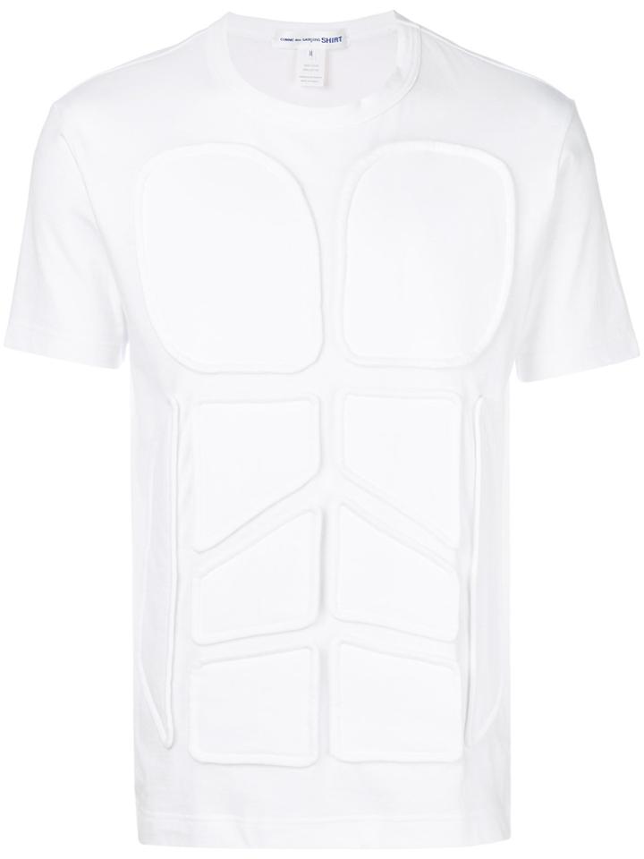Comme Des Garçons Shirt Muscle Defined T-shirt - White