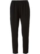 Stella Mccartney 'tamara' Trousers, Women's, Size: 44, Black, Spandex/elastane/acetate/rayon