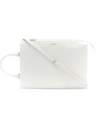 Jil Sander Zipped Handle Tote - White