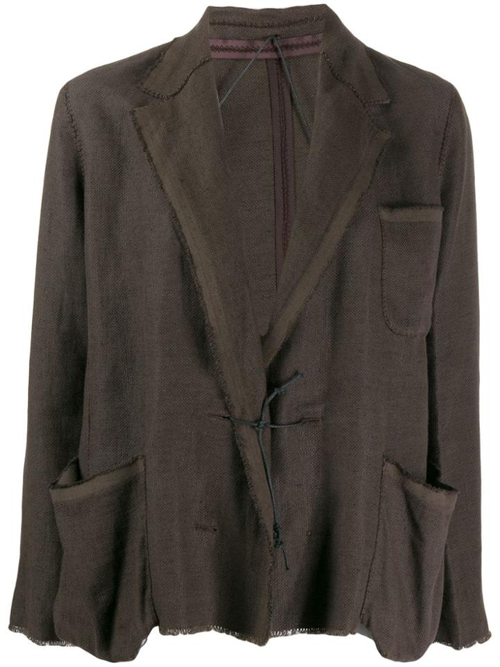 Lanvin Pre-owned 2003 Loose-fit Jacket - Brown