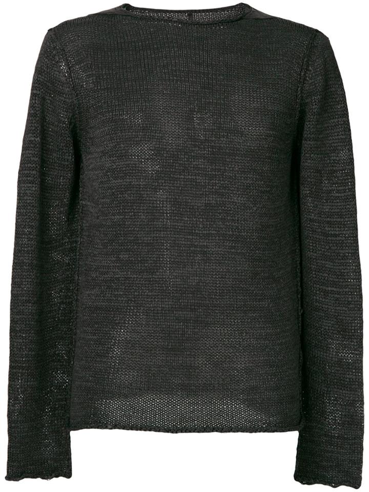 Transit Classic Long-sleeve Sweater - Black