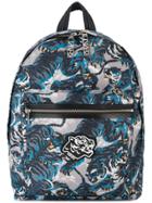 Kenzo Flying Tiger Backpack - Blue
