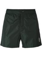 Moncler - Tri-colour Trim Swim Shorts - Men - Polyamide/polyester - S, Grey, Polyamide/polyester