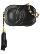 Chanel Vintage Cc Mark Shoulder Bag - Black