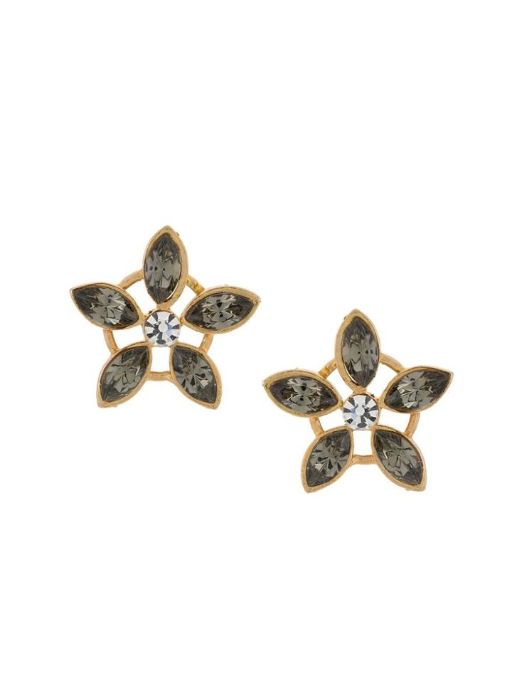 Serpui Gold Plated Earrings - Metallic