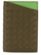 Bottega Veneta Intrecciato Cardholder - Green