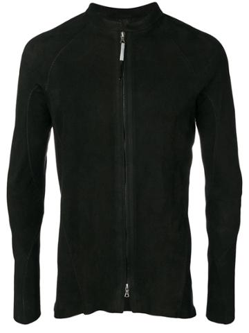 Isaac Sellam Experience Arpenteur Metal-spine Leather Jacket - Black