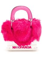 Nicopanda Muffin Top Clutch, Women's, Pink/purple