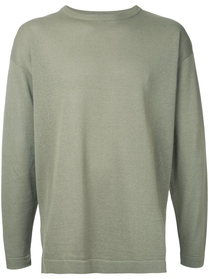 En Route - Blurry Pattern Sweatshirt - Men - Paper/nylon - 3, Green, Paper/nylon