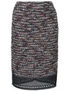 Coohem Summer Flag Tweed Skirt - Multicolour