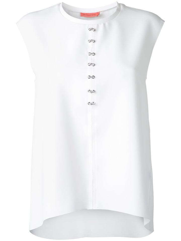 Manning Cartell Neo Punk Tank, Women's, Size: 6, White, Polyester/spandex/elastane