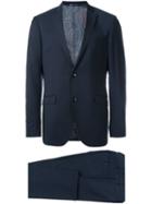 Etro Formal Suit, Men's, Size: 50, Blue, Viscose/wool