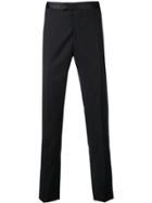 Tagliatore Slim Fit Trousers - Black