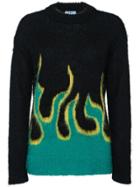 Prada Mohair-blend Sweater - Black