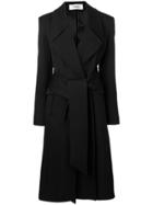 Chalayan Belted Mid-length Coat - Black