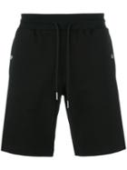 Moncler Signature Trim Shorts, Men's, Size: Xl, Black, Cotton