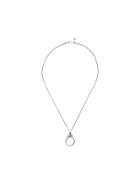Yohji Yamamoto Engraved Charm Necklace - Metallic