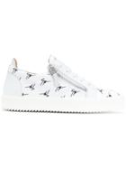 Giuseppe Zanotti The Signature Hi-top Sneakers - White