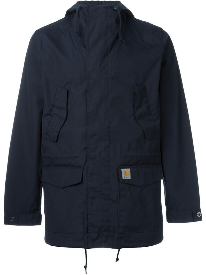 Carhartt Multi Pocket Parka, Men's, Size: S, Blue, Polyester/cotton