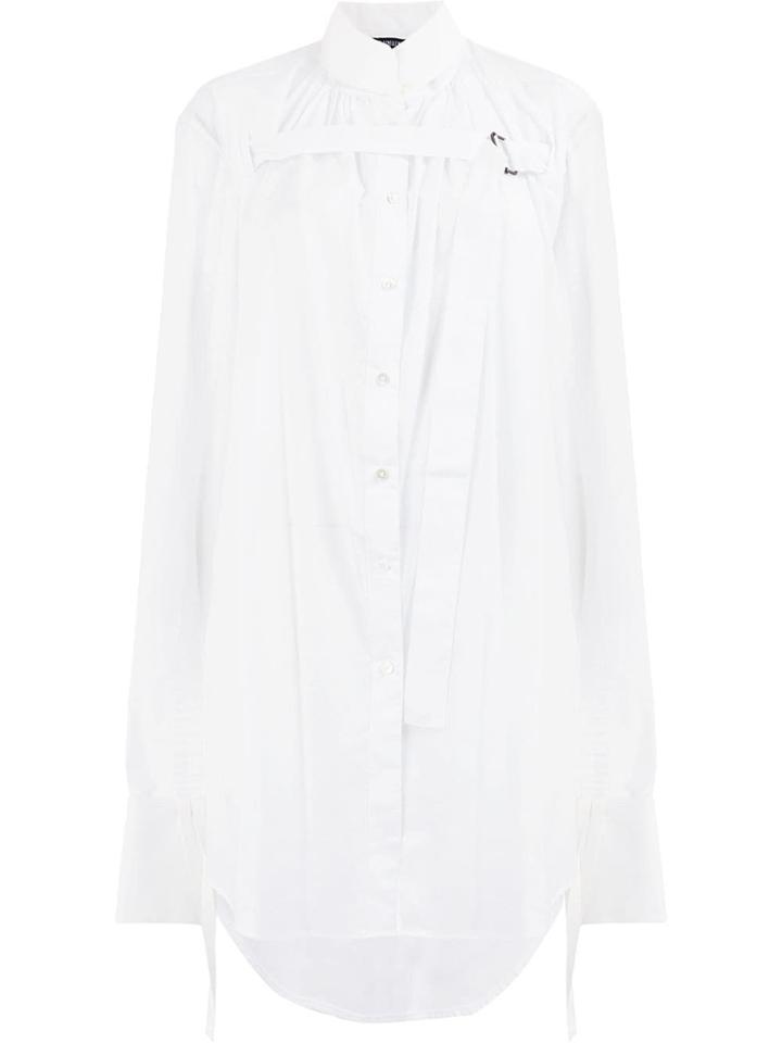 Ann Demeulemeester Longline Shirt - White