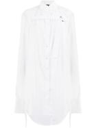 Ann Demeulemeester Longline Shirt - White