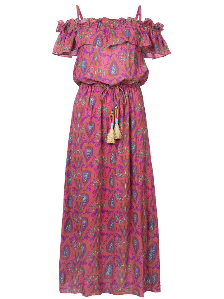Figue - Maya Dress - Women - Cotton/viscose - S, Pink/purple, Cotton/viscose