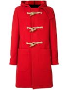 Ami Alexandre Mattiussi Duffle Coat - Red