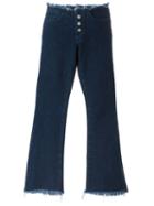Marques Almeida Bootcut Jeans, Women's, Size: 6, Blue, Cotton