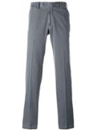 Canali Straight Leg Jeans, Men's, Size: 48, Grey, Cotton/polyester