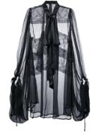 Romance Was Born 'dark Moon Princess' Blouse, Women's, Size: 8, Black, Silk