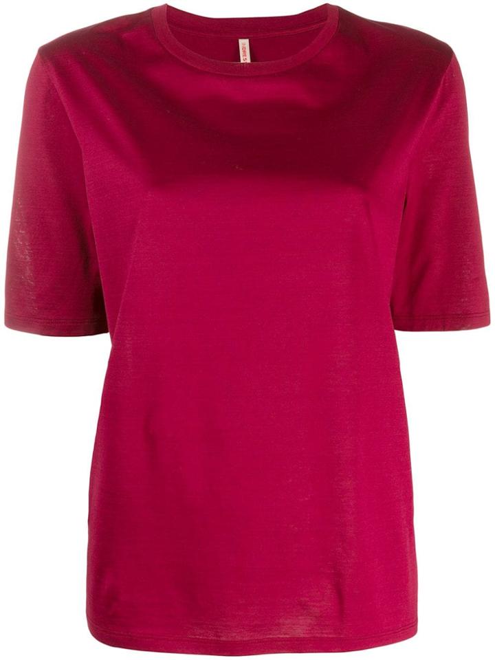 Indress Round Neck Jersey T-shirt - Red