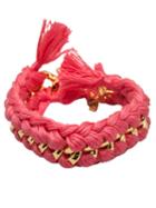 Aurelie Bidermann Do Brasil Bracelet, Women's, Pink/purple, Metal Other