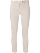 Blanca Skinny Cropped Trousers - Nude & Neutrals