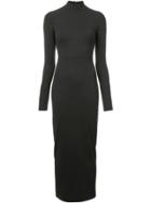 Fleur Du Mal Jersey Tube Midi Dress - Grey