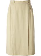 Céline Vintage A-line Skirt, Women's, Size: 38, Nude/neutrals
