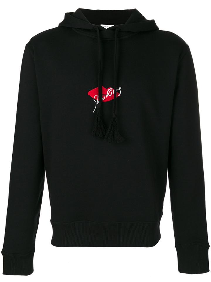 Saint Laurent Slow Kissing Hoodie - Black