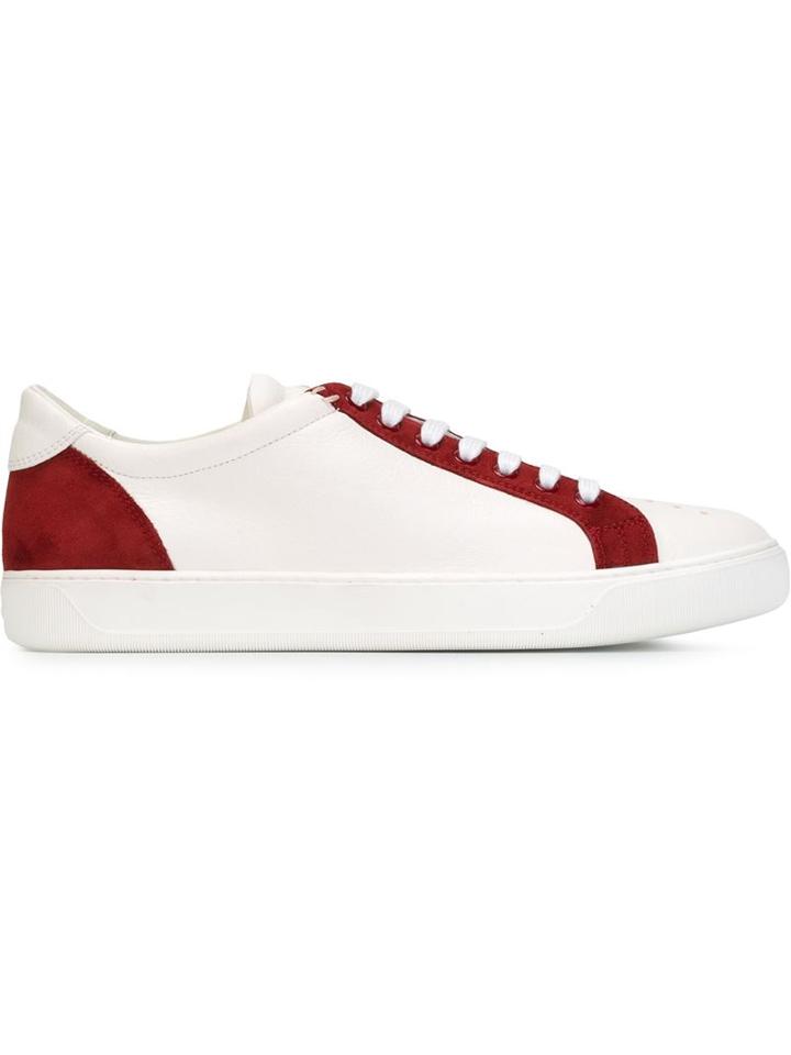 Moncler Classic Lo-top Sneakers, Men's, Size: 39, White, Leather/rubber