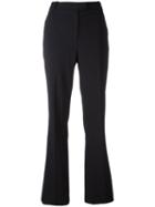 3.1 Phillip Lim Flared Trousers, Women's, Size: 2, Blue, Spandex/elastane/wool