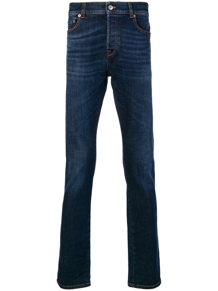Valentino Straight-leg Jeans - Blue