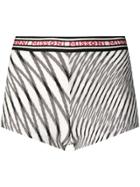 Missoni Mare Striped Stretch Shorts - White