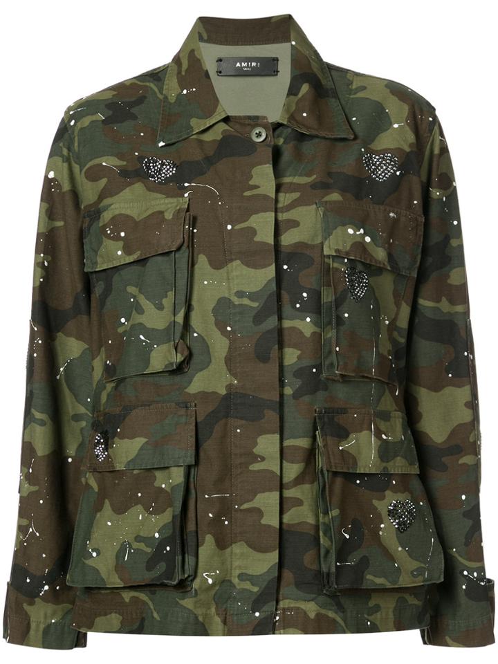 Amiri Military Jacket - Green