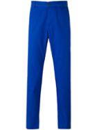 Kenzo - Straight Leg Trousers - Men - Cotton - 48, Blue, Cotton