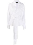 Jejia Margot Long Shirt - White