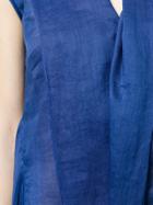 Ivan Grundahl Asymmetric Hem Midi Dress - Blue