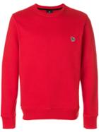 Ps By Paul Smith Cycle Stripe Zebra Sweatshirt - Red