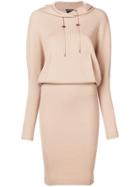 Tom Ford Hooded Knit Dress - Nude & Neutrals