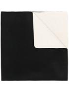 Helmut Lang Large Logo Scarf - Black