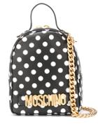 Moschino Polka Dot Backpack - Black