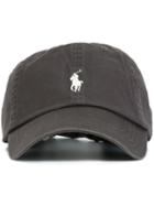 Polo Ralph Lauren Logo Embroidered Hat, Men's, Grey, Cotton