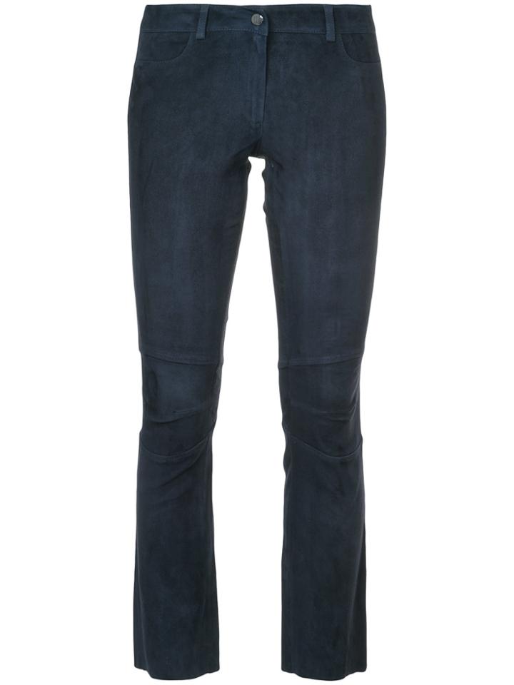Sylvie Schimmel Cropped Trousers - Blue
